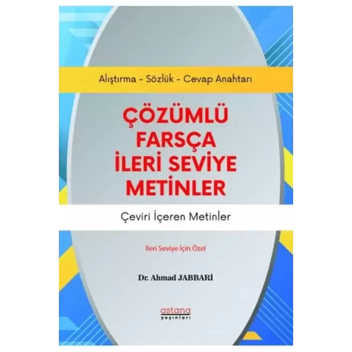 Çözümlü Farsça İleri Seviye Metinler