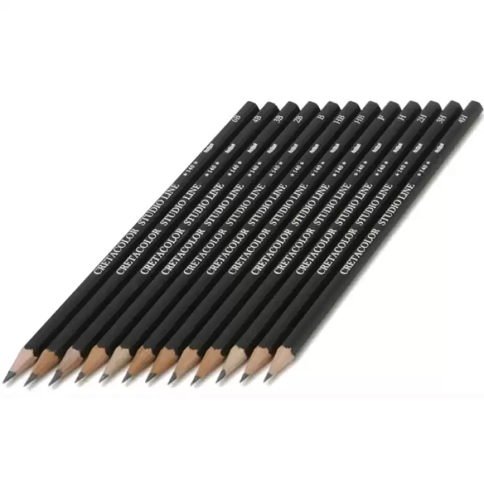 Cretacolor Artist Studio Line Graphite Pencils 4B (Dereceli Çizim Kalem) 140 04 - 12li Paket