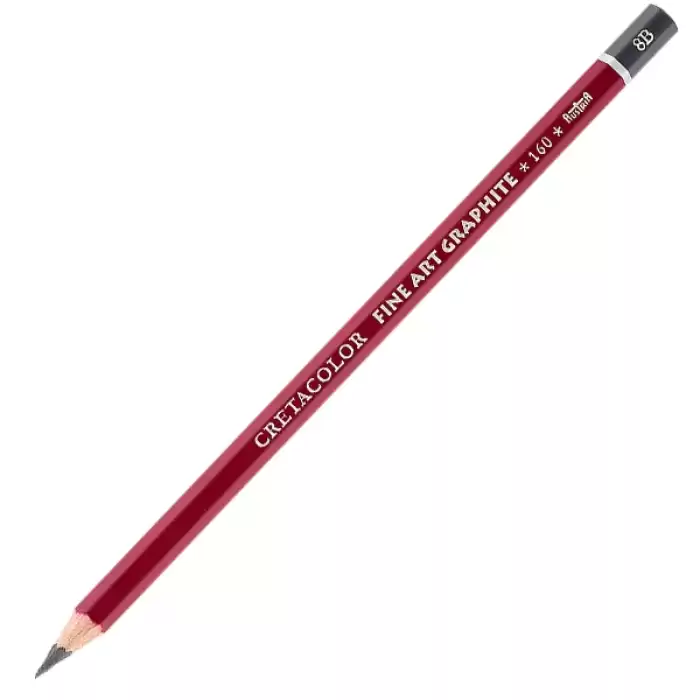 Cretacolor Cleos Fine Art Graphite Pencils 8B (Dereceli Çizim Ve Grafit Kalemi) 160 08 - 3lü Paket