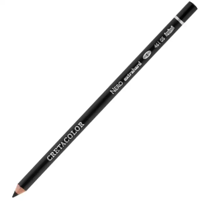 Cretacolor Nero Drawing Pencils Sertlik 5 Extra Hard (Sanatçı Çizim Kalemi) 461 05 - 3lü Paket