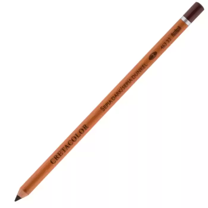 Cretacolor Sepia Pencils Dry Dark (Sanatçı Çizim Kalemi) 463 32 - 3lü Paket