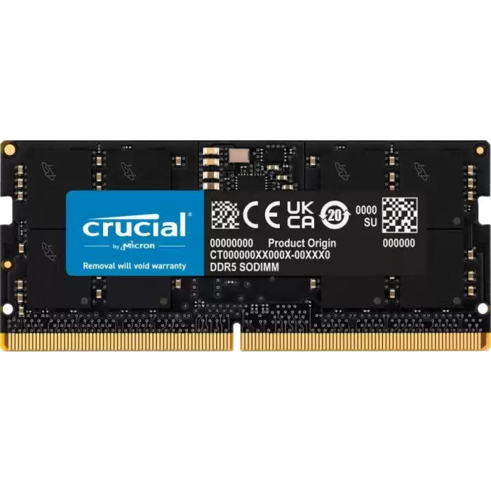 Crucial 16Gb Ddr5 4800Mhz Cl40 Ct16G48C40S5 Notebook Ram