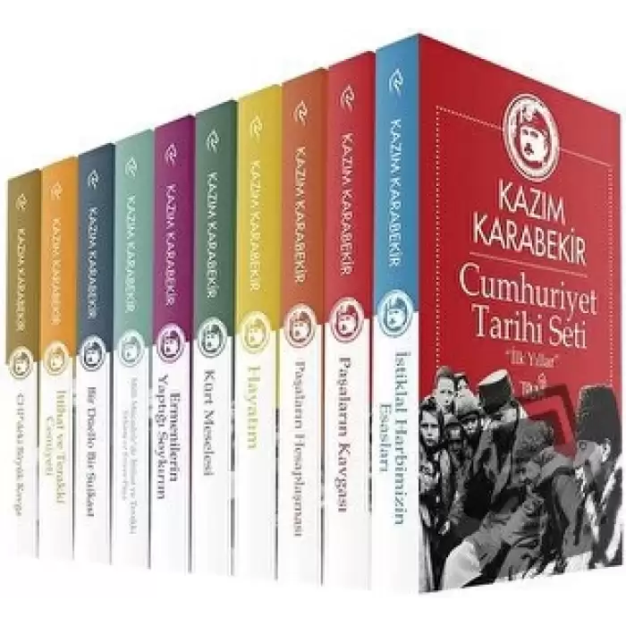 Cumhuriyet Tarihi Seti - İlk Yıllar (10 Kitap Lüx Kutulu)