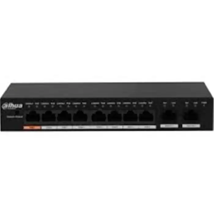 Dahua Pfs3010-8Et-65 8 Port Poe 65W 2Fe Uplink Switch