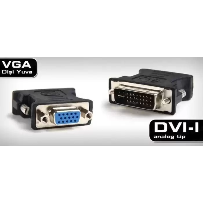 Dark Dk-Hd-Advıxvga Dvı  Erkek - Vga Dişi Dönüştürücü