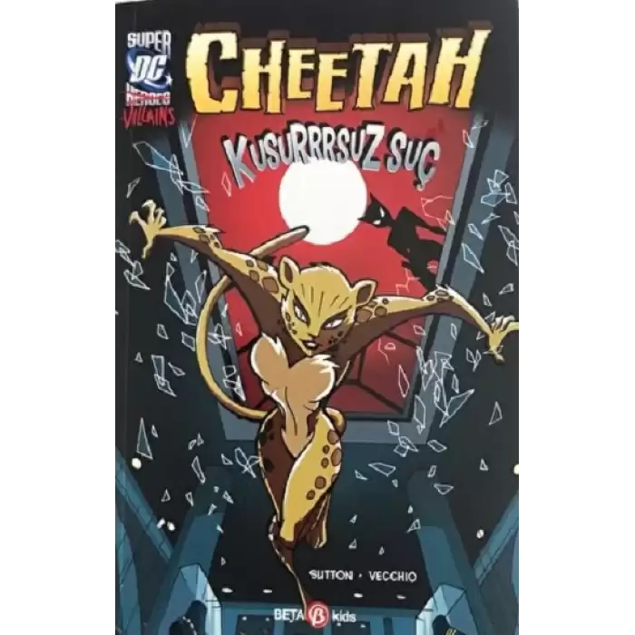 DC SUPER VILLAINS CHEETAH KUSURRRSUZ SUÇ