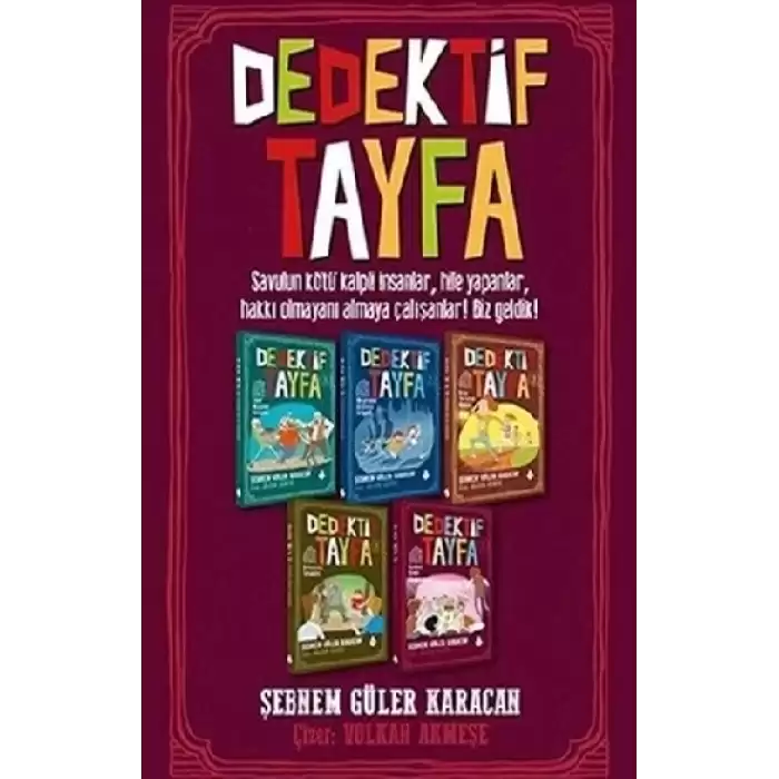 Dedektif Tayfa Seti (5 Kitap Takım)