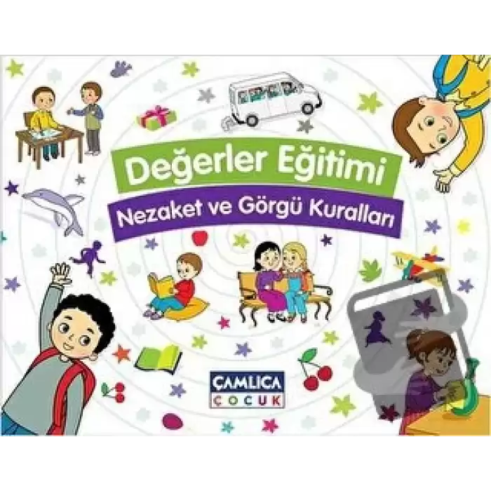 Değerler Eğitimi - Nezaket ve Görgü Kuralları (Kutulu - 10 Kitap) (Ciltli)