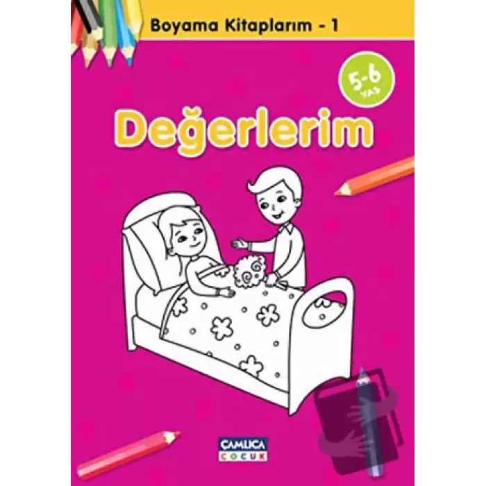 Değerlerim - Boyama Kitaplarım 1