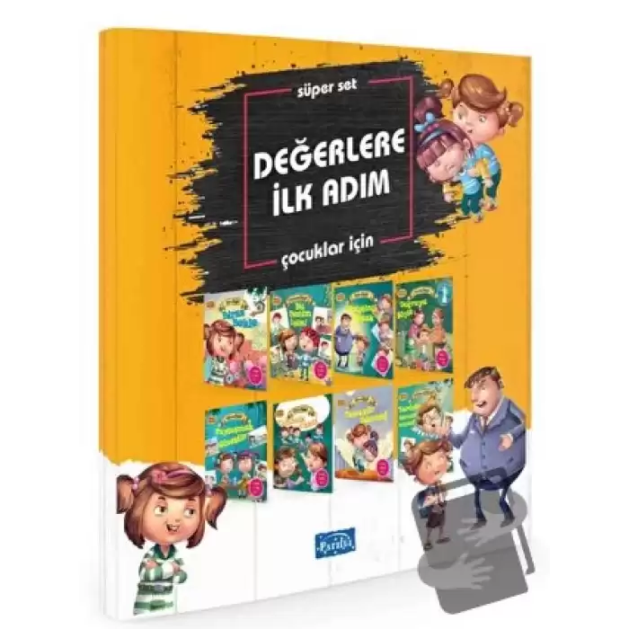 Değerlerle İlk Adım Serisi - 8 Kitap Takım