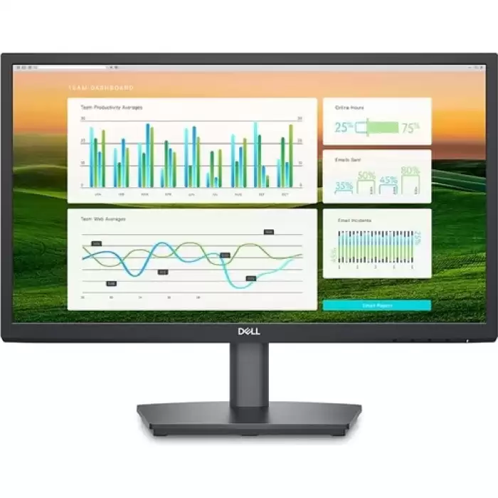 Dell 21.5 E2222Hs 1920X1080 5Ms 60Hz Dp-Hdmı-Vga +Vesa +Speaker Multimedya Monitör