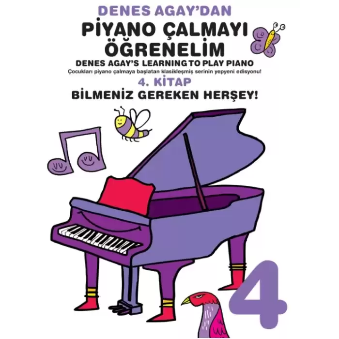 Denes Agaydan Piyano Çalmayı Öğrenelim 4. Kitap