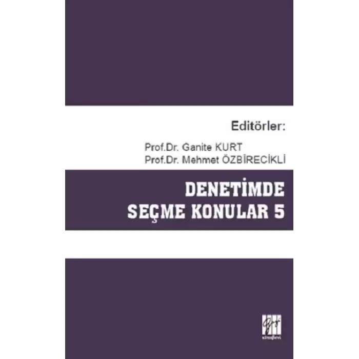 Denetimde Seçme Konular 5