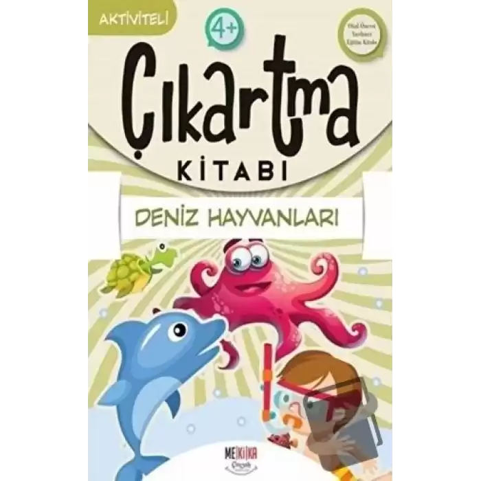 Deniz Hayvanları - Çıkartma Kitabı