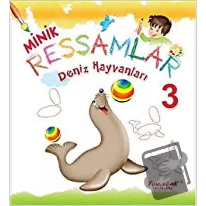 Deniz Hayvanları - Minik Ressamlar 3