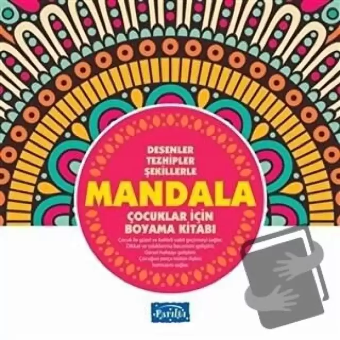 Desenler Tezhipler Şekillerle Mandala - Pembe Kitap