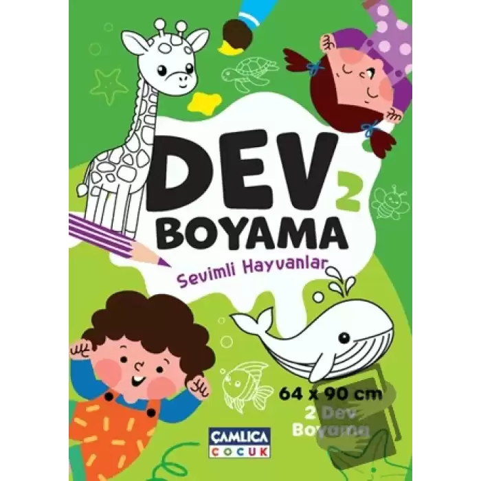 Dev Boyama-2 (Sevimli Hayvanlar)