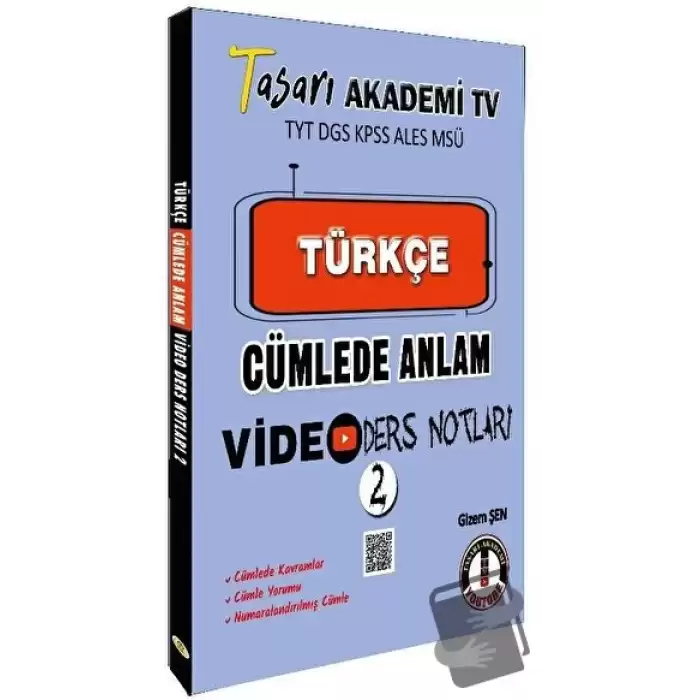 DGS Türkçe Cümlede Anlam Video Ders Notları - 2