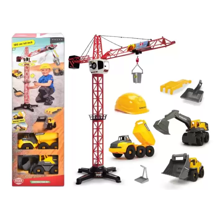 Dıckıe Volvo Construction Set İnşaat Seti