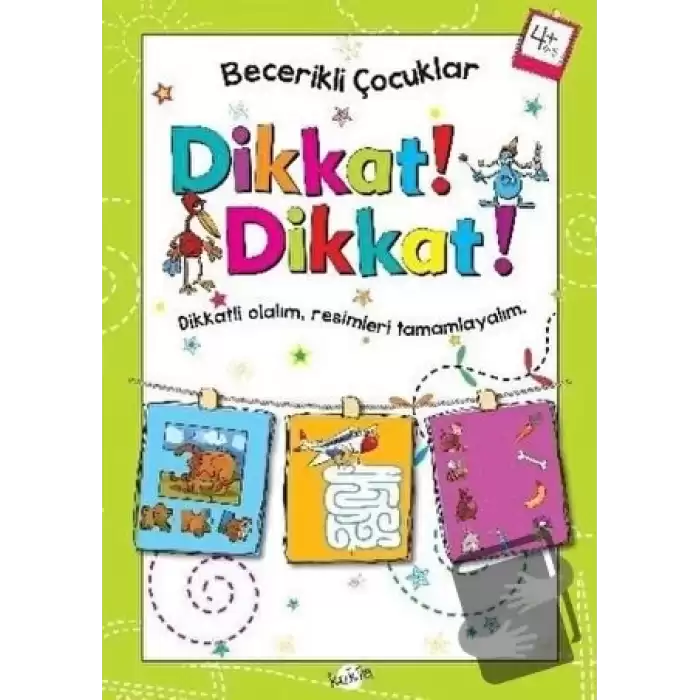 Dikkat Dikkat 4 Yaş - Becerikli Çocuklar