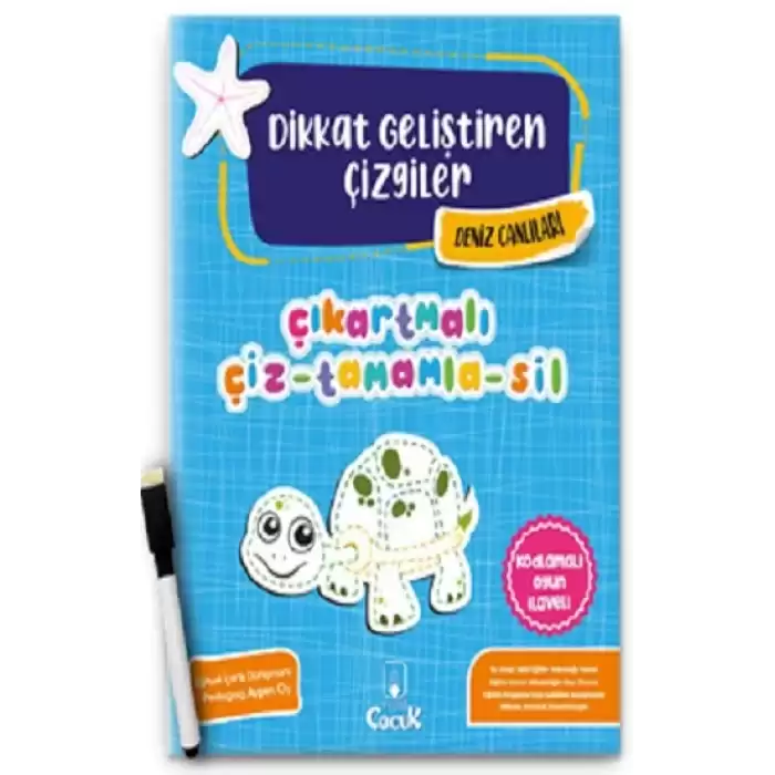 Dikkat Geliştiren Çizgiler-Deniz Canlıları