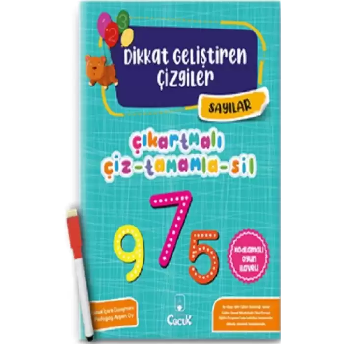 Dikkat Geliştiren Çizgiler-Sayılar