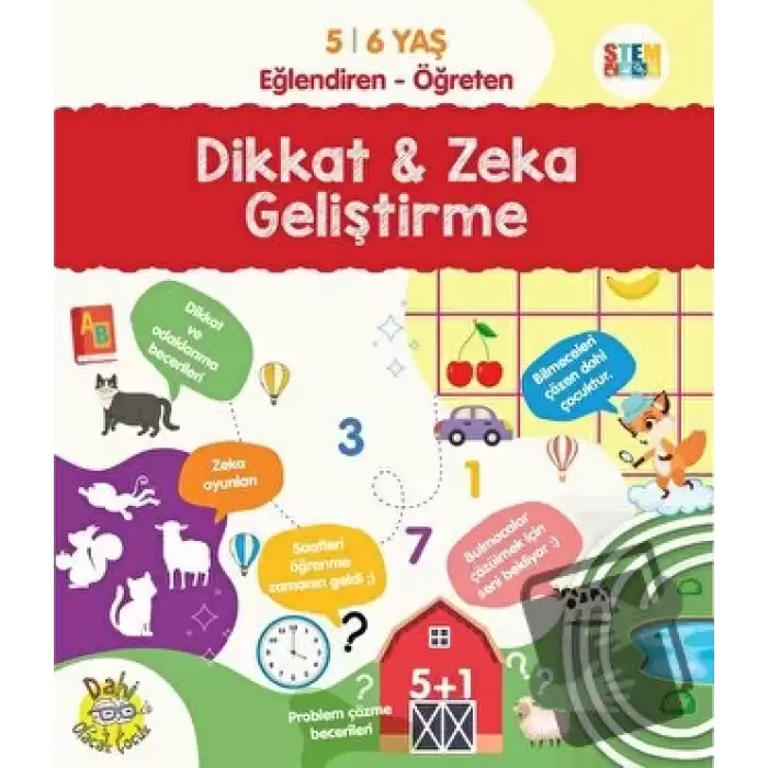 Dikkat ve Zeka Geliştirme 5-6 Yaş