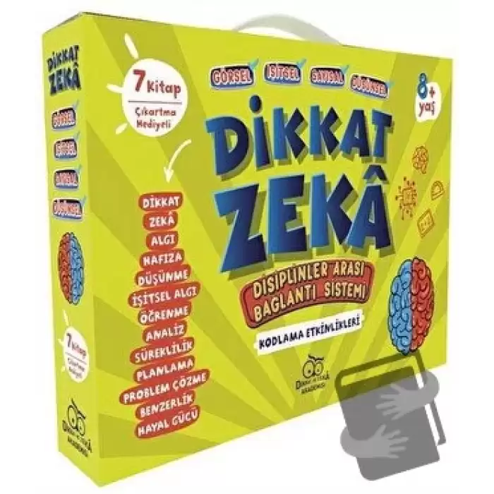 Dikkat Zeka 2. Sınıf Seti - 8 Yaş (7 Kitap Takım)