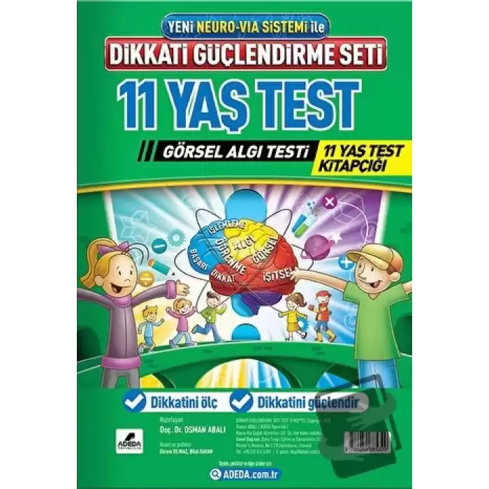 Dikkati Güçlendirme Seti 11 Yaş Test