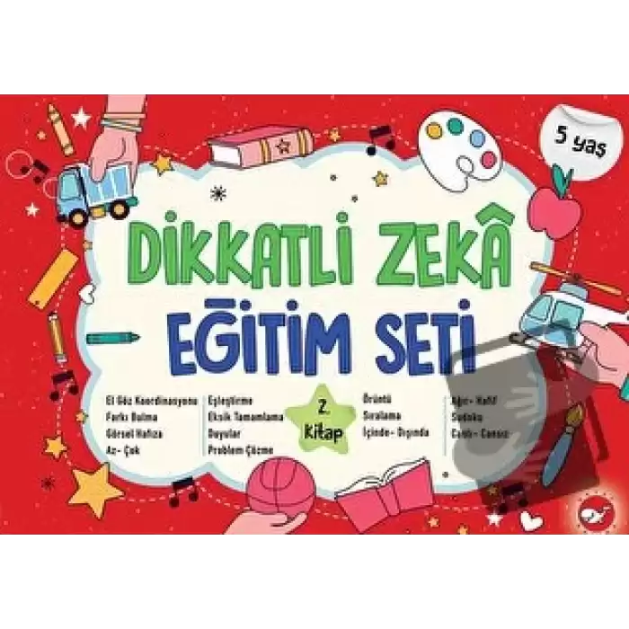 Dikkatli Zeka Eğitim Seti 2. Kitap - 5 Yaş