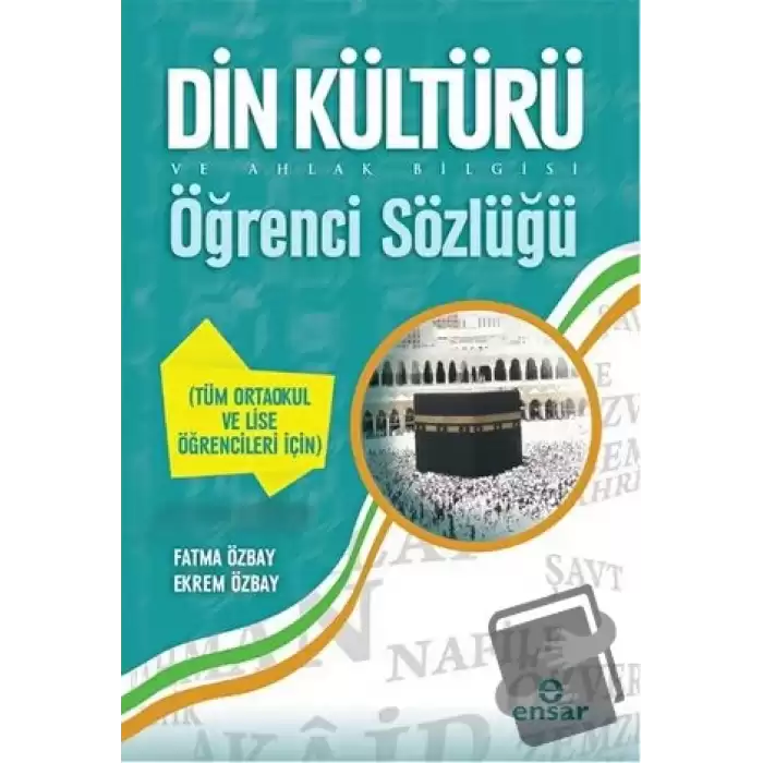 Din Kültürü ve Ahlak Bilgisi Öğrenci Sözlüğü