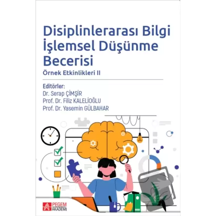 Disiplinlerarası Bilgi İşlemsel Düşünme Becerisi Örnek Etkinlikleri II