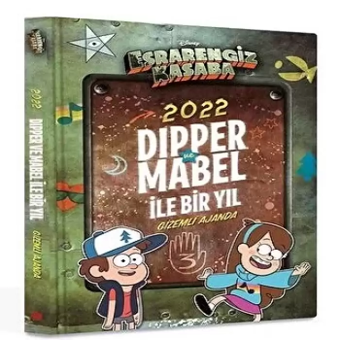 Disney - Esrarengiz Kasaba 2022 Dipper ve Mabel ile Bir Yıl - Gizemli Ajanda