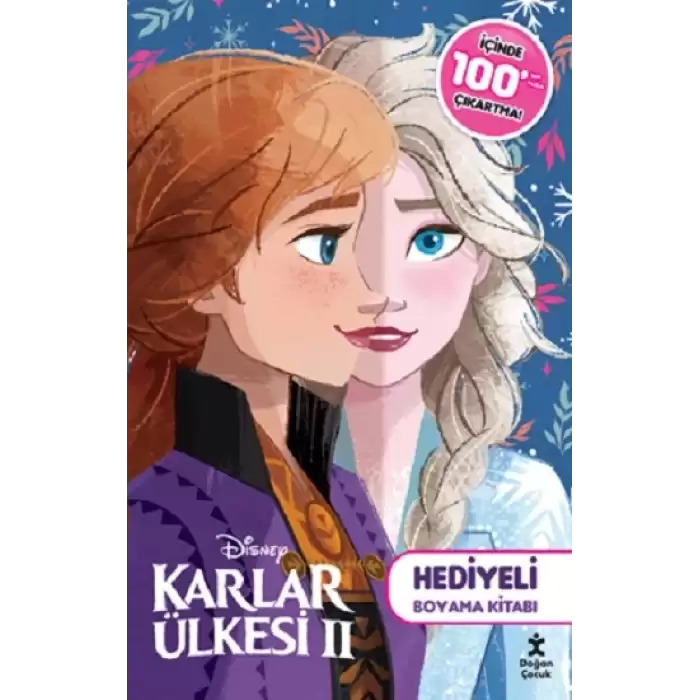 Disney Karlar Ülkesi 2 100 Çıkartma Hediyeli Boyama Kitabı