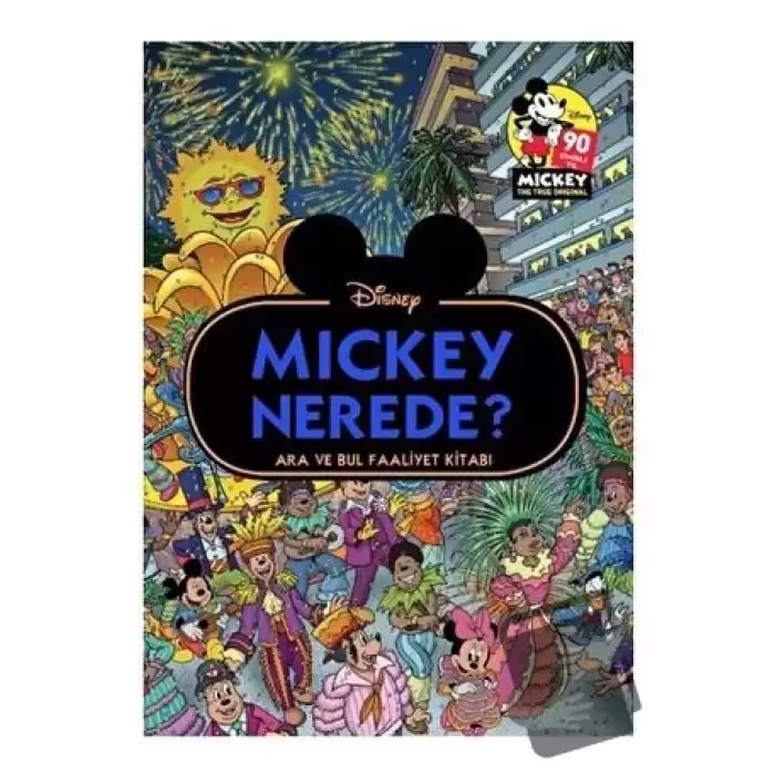 Disney Mickey Nerede? Ara ve Bul Faaliyet Kitabı