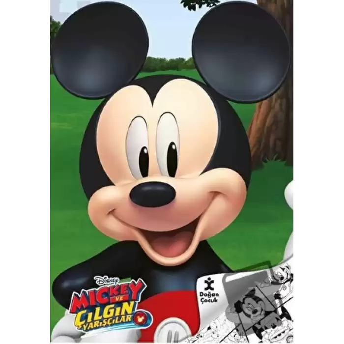 Disney Mickey Yarışları Boyama Kitabı