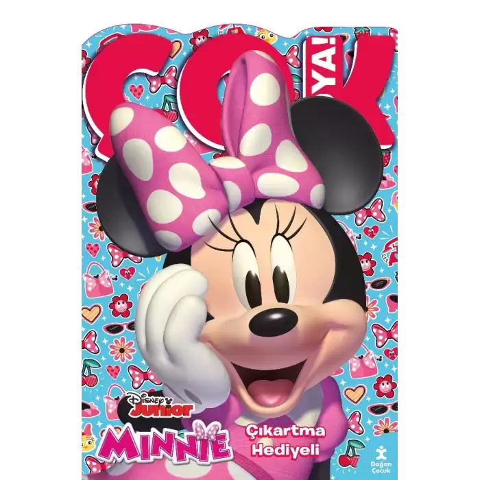 Disney Minnie Çok Boya Çıkartmalı Dev Boyama Kitabı