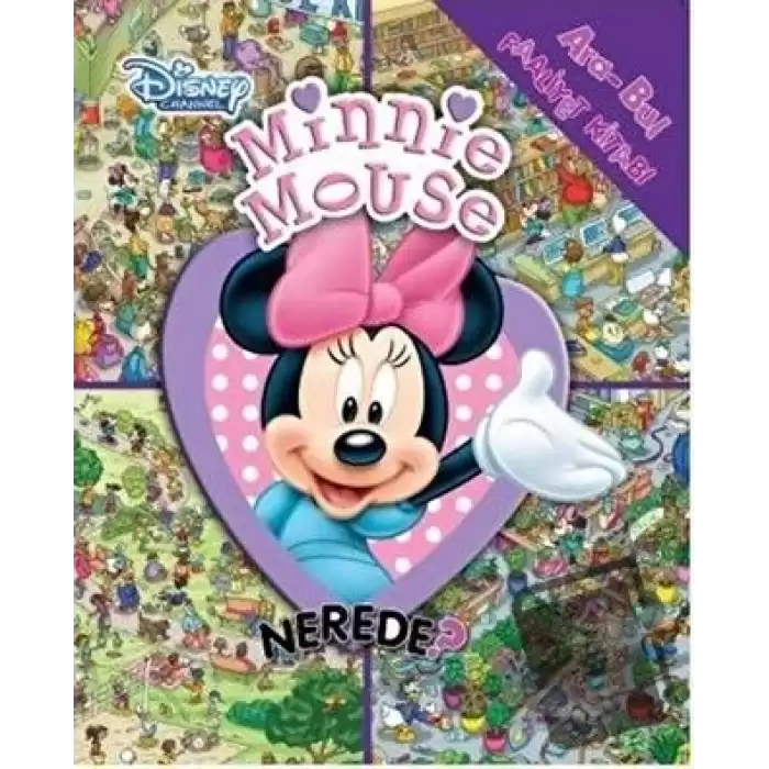 Disney Minnie Mouse Nerede? - Ara-Bul Faaliyet Kitabı