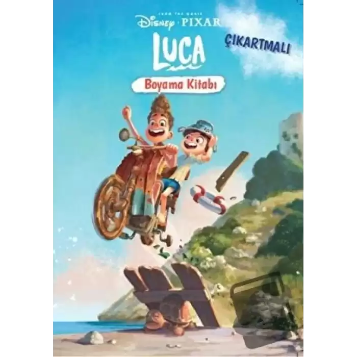 Disney Pixar Luca Çıkartmalı Boyama Kitabı