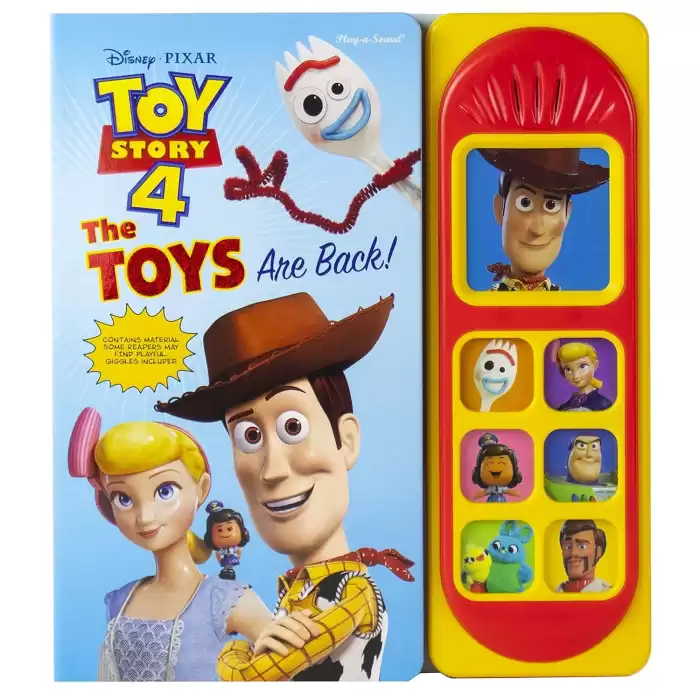 Disney Pixar Toy Story 4: The Toys Are Back! (Sesli Kitaplar)