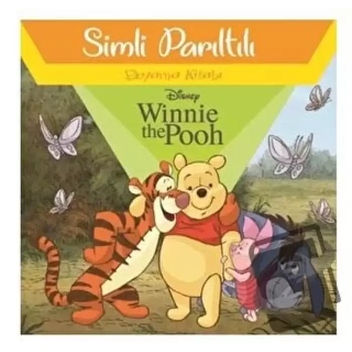 Disney Winnie The Pooh - Simli Parıltılı Boyama Kitabı