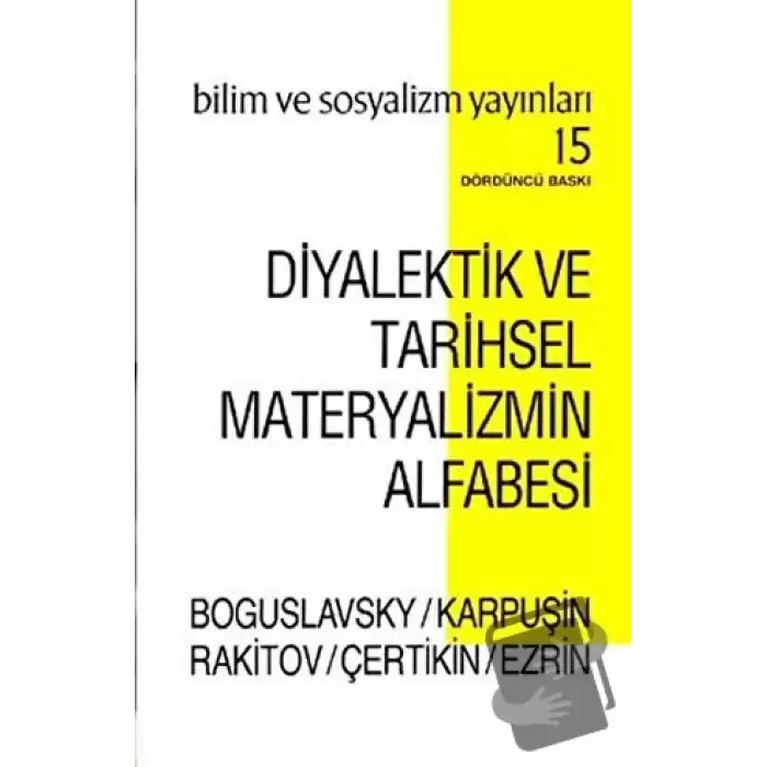 Diyalektik ve Tarihsel Materyalizmin Alfabesi