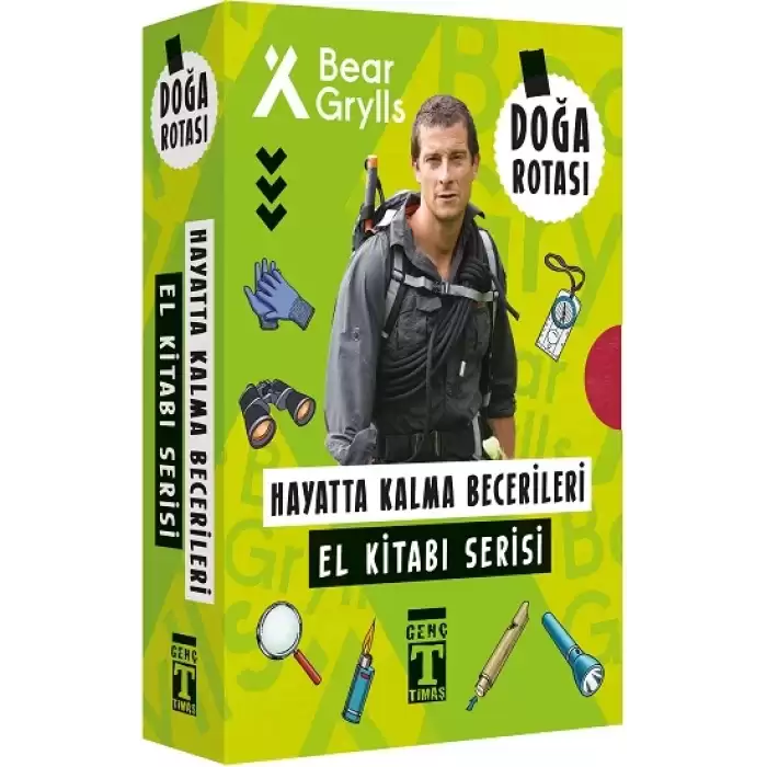 Doğa Rotası - Hayatta Kalma Becerileri El Kitabı Serisi Set 2 (6 Kitap Kutulu)