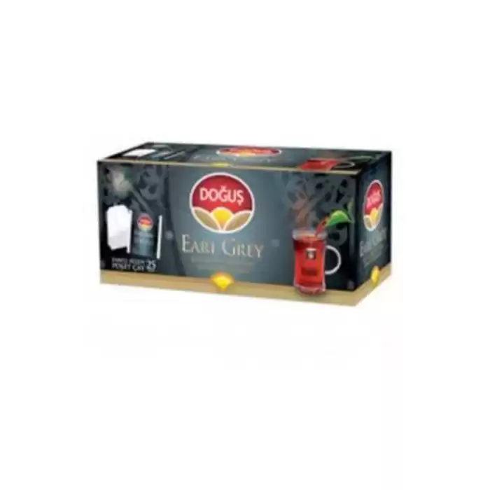 Doğuş Early Grey Süzen Poşet Çay 25X2 Gr