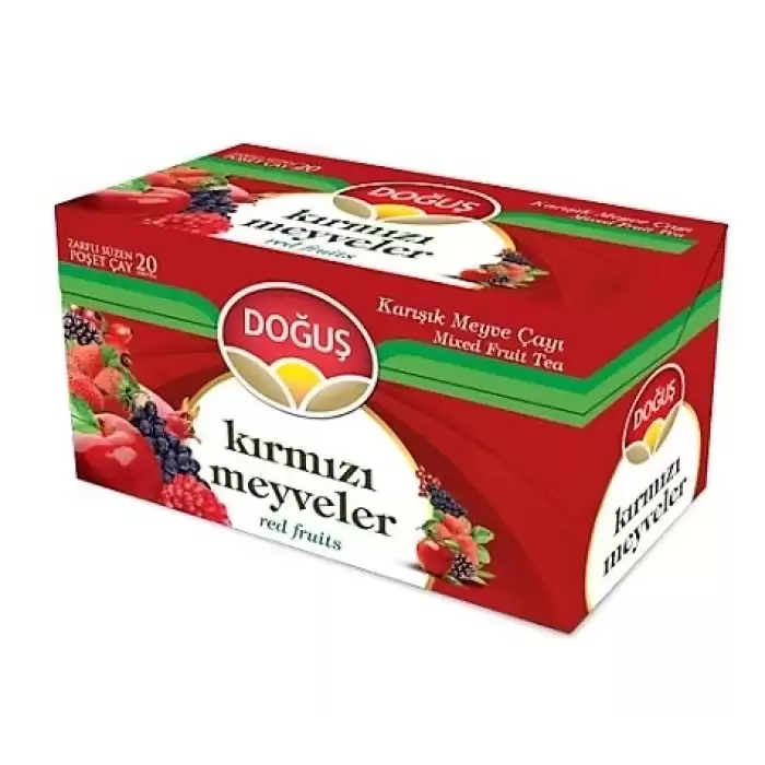 Doğuş Kırmızı Meyveler Çay 20X2 Gr