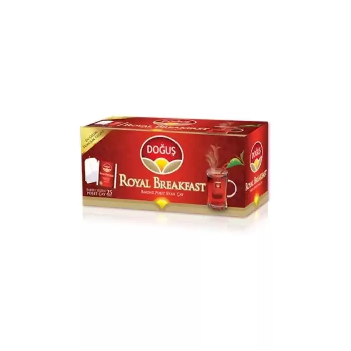 Doğuş Royal Breakfast Süzen Poşet Çay 25X2 Gr