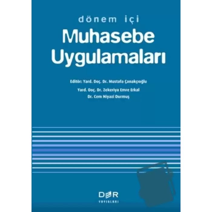 Dönem İçi Muhasebe Uygulamaları