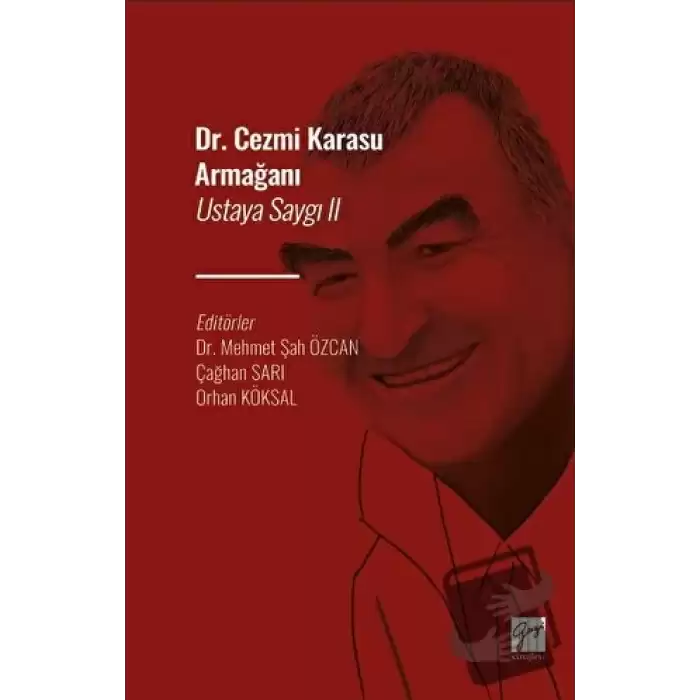 Dr. Cezmi Karasu Armağanı Ustaya Saygı II