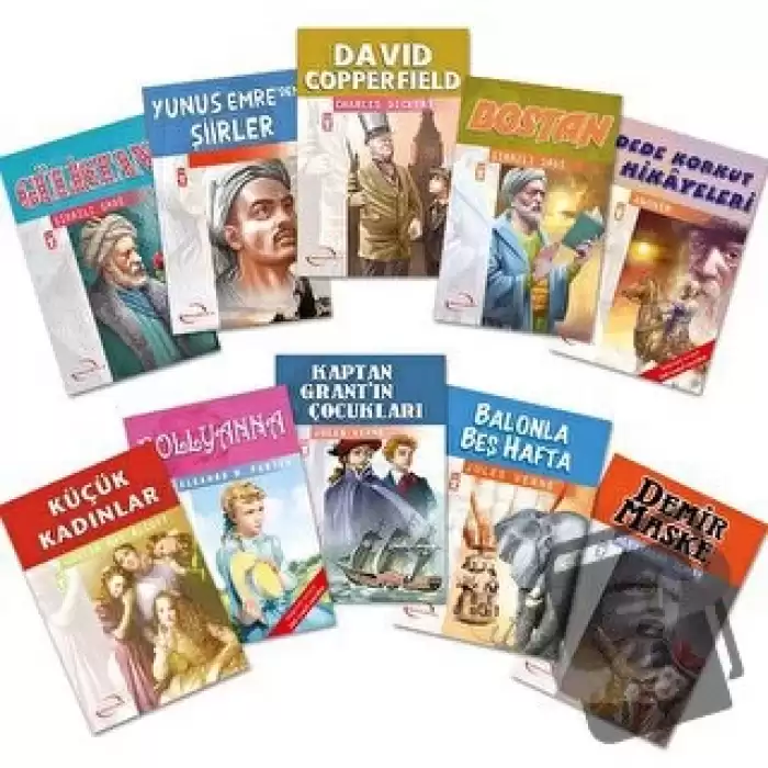 Dünya Klasiklererinden Seçmeler Set (10 Kitap)