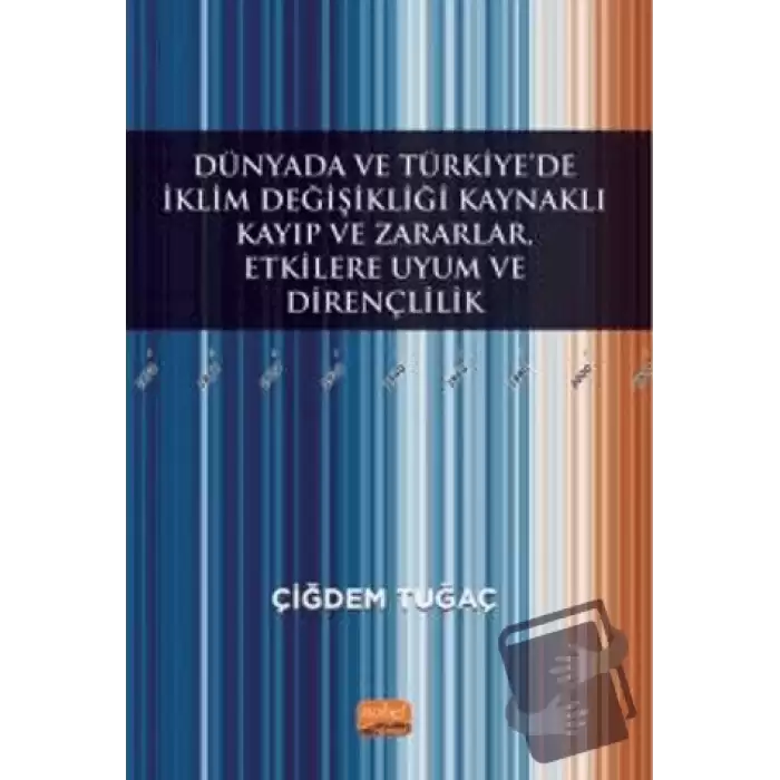 Dünyada ve Türkiye’de İklim Değişikliği Kaynaklı Kayıp ve Zararlar, Etkilere Uyum ve Dirençlilik